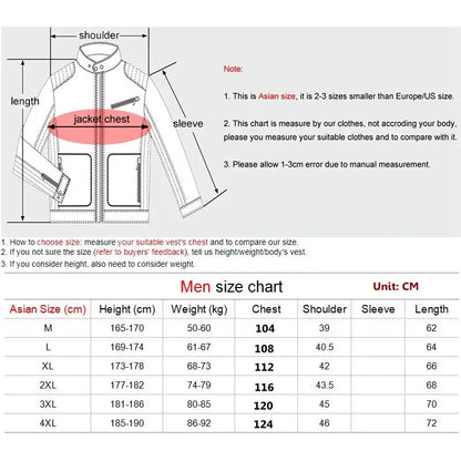 Self heating vest